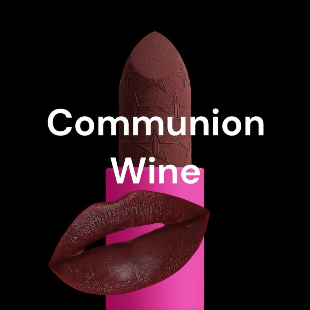Jeffree Star Communion Wine Velvet Trap Lipstick